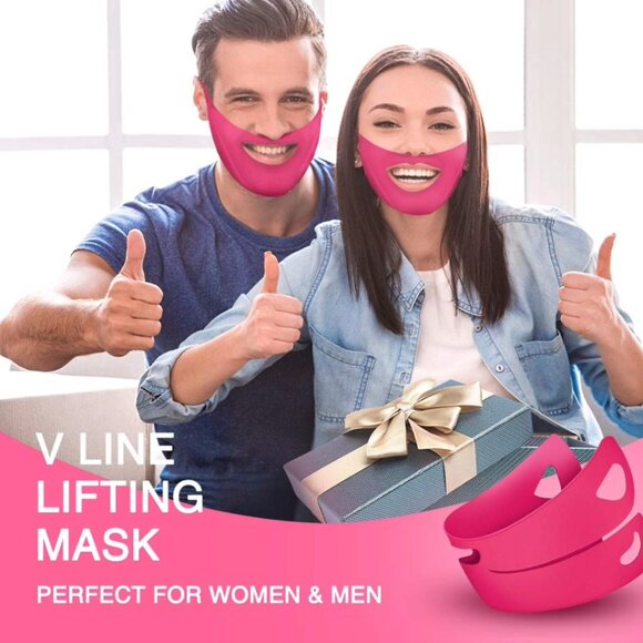 NEW- NaCot V-Line Mask 8 Pcs Chin Up Patches - Picture 9 of 9